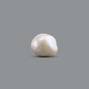 ไข่มุกเคชิ-11.3 กะรัต สีขาวและชมพู ไข่มุกน้ำจืดทรงบาร็อค สีธรรมชาติ - Product Image 2