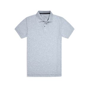 Polos de hombre superventas al por mayor manga corta patrón sólido ajuste regular colores personalizados alta calidad camisa con logotipo personalizado - Product Image 1