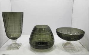 Vase à fleurs de table en verre taillé en cristal fait à la main Design Art déco pour la décoration de la maison et du mariage disponible au prix de gros - Product Image 3