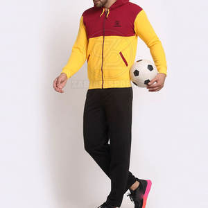 Chándal para correr de dos piezas ajustado para hombre con cintura ajustable Ropa informal para correr de invierno - Product Image 5