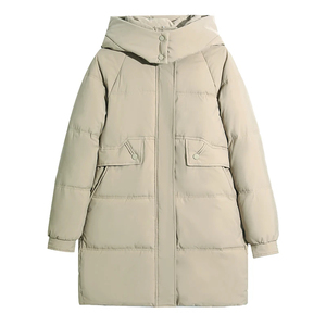 <b>Top</b> New Best Selling Women Winter Long Jacket | Slim Fit Waterproof Windproof Stand Collar Plus Size Warm Outerwear Detachable - Product Image 1