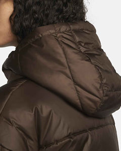 Meilleur prix de haute qualité femmes léger bouffant Satin veste manteau épais chaud hiver capuche respirant coton fini traitement - Product Image 4