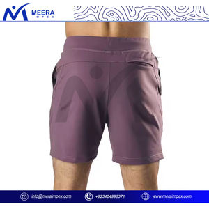 กางเกงขาสั้นผู้ชายแห้งเร็วระบายอากาศน้ำหนักเบาสวมใส่สบายสำหรับฝึกซ้อมยิมวิ่งฟิตเนสกีฬาโลโก้ตามสั่ง - Product Image 2
