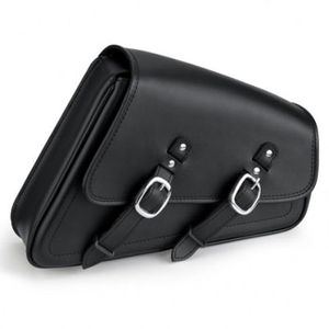 SAC SOLO MOTO EN CUIR HMB-4141C BAGAGES SALLE DE VOYAGE SPORTSTER SACS SIMPLES - Product Image 4