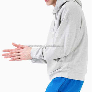 Sudaderas con Capucha para Hombre, Talla 3XL, Algodón Grueso, Logotipo Personalizado Bordado, Hombros Caídos, Estilo Urbano, Invierno - Product Image 6