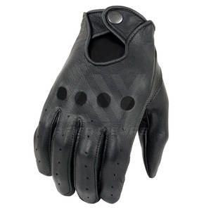 Gants en cuir de vachette de style uni à la mode pour le travail de conduite quotidien et les voyages d'hiver-Vente en gros depuis l'usine du Pakistan - Product Image 3