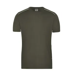 T-shirt professionnel uni pour homme – Promotion et merchandising - Product Image 3