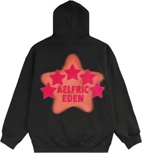 Hombres de alta calidad $ 00GSM Ropa de calle Sudadera con capucha Jersey Sudadera con capucha bordada 2025 Diseño de bordado de chenilla Patrón sólido - Product Image 2
