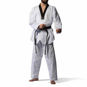 Uniforme de Taekwondo personalizable para hombre Material transpirable cómodo Diseño propio con opciones de tamaño personalizado - Product Image 1