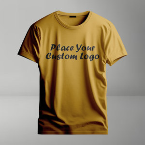 T-shirts courts de style vintage pour hommes personnalisés en 100 coton avec finition délavée à l'acide et design décontracté surdimensionné - Product Image 5