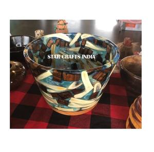 ชามไม้และเรซินโบราณมีความต้องการสูงผลิตภัณฑ์ไม้ขายส่งชามไม้ - Product Image 3