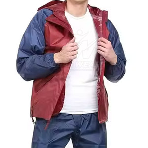 Conjuntos Deportivos Cortavientos para Hombre, Chaqueta Ligera y Pantalones a Juego, Ropa para Actividades al Aire Libre, Venta al Por Mayor de Fábrica - Product Image 6