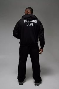 Meilleure vente de haute qualité Sweat à capuche zippé de base pour hommes de grande taille Sweat à capuche respirant avec logo personnalisé pour l'hiver Sweat à capuche décontracté pour hommes - Product Image 2