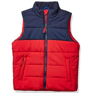 Men's Winter Quilted Vest Zip-Up Sleeveless Puffer <b>Coat</b> With Windproof Hood Outdoor Padded <b>Coats</b> - Product Image 1