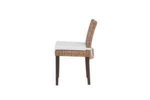 Traditional Luxury Style Indoor Rattan Dining <b>Chair</b> with Cushions Eco-Friendly Durable Home Apartment Hotel Use - Product Image 3