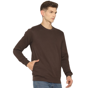 Sudadera con Capucha Personalizada para Hombre, Cuello Redondo, con Logotipo Bordado, 100% Algodón, Forro Polar, Ropa de Calle para Invierno - Product Image 3
