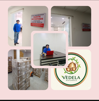 Vedela Naturals Passoire à thé manuelle à long manche en laiton avec support inférieur, filtre réutilisable pour feuilles de thé en vrac, design moderne, sans plastique
