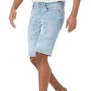 Hot Sale Custom Made Denim Jeans <b>Shorts</b> Summer Casual Breathable Lightweight Men's <b>Shorts</b> with <b>Zippers</b> - Product Image 4