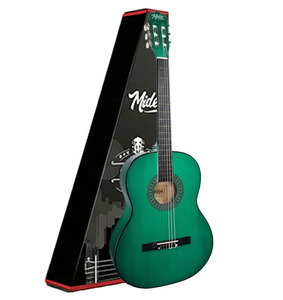 Kit de Guitarra Clásica Junior de 36 Pulgadas 3/4 para Niños de 8 a 12 Años con Funda, Capo, Correa, Púas y Libro de Métodos |   Midex CG-36GR - Product Image 2