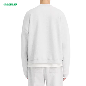 Sudadera con Capucha Personalizada con Logotipo Bordado en Chenille, Sudadera de Moda para Hombre, Cuello Redondo, Felpa de Poliéster/Algodón, de Secado Rápido - Product Image 4