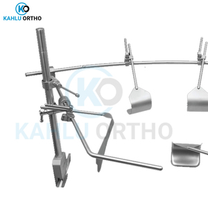 Écarteur abdominal 20cm ouverture écarteur abdominal en acier inoxydable de haute qualité avec lame centrale par KAHLU ORTHOPEDIC - Product Image 5