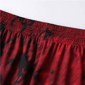 ชุดบาสเก็ตบอลของผู้ชายน้ำหนักเบาระบายอากาศได้ดีไซส์ใหญ่พิเศษผ้าโพลีเอสเตอร์100% มาใหม่ขายดี - Product Image 5