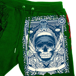 Pantalones Cortos de Forro Polar Estampados de Alta Calidad para Hombre, Estilo Urbano, Diseño Sólido, Fabricante OEM/ODM, Suministro al por Mayor - Product Image 3