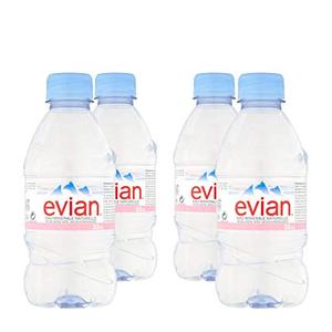 Evian Natural Spring <b>Water</b> 100% Pure ISO Certified Premium Bottles 33.8 Fl Oz (Pack of 12) for Daily Use - Product Image 1