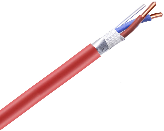 High-Quality CPR Cca Fire Resistant Cable with Red Jacket, Silicone Rubber Insulation, Low Smoke, Halogen-Free, Flame Retardant