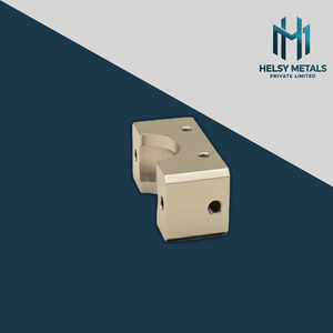 Bloc de serrage métallique de précision durable, usiné par VMC, support d'arbre pour le support de tuyaux industriels et l'ingénierie mécanique - Product Image 6