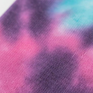 Chaussettes pour hommes en coton mélangé, imprimées numériquement, respectueuses de l'environnement, teintes en tie-dye, respirantes, décontractées, pour un usage quotidien - Product Image 2