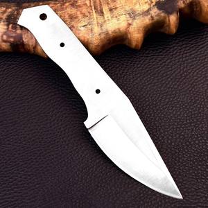 Kit de lames vierges pour couteau à lame fixe EDC en acier 1095 Nordic Forge, finition polie, lame pleine, OEM, pour le dépeçage et la chasse, avec clip - Product Image 4