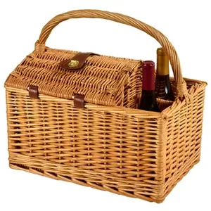 Nouveau choix de panier de pique-nique en rotin valise OEM panier de rangement en rotin tissé panier de pique-nique en osier variété de taille du Vietnam - Product Image 3