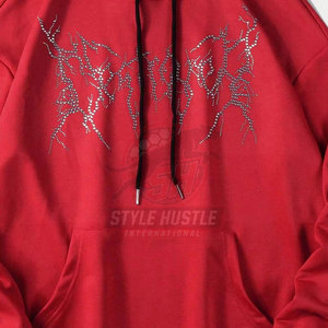 Diseña Tus Propias Sudaderas con Pedrería para Hombre de Alta Calidad, Estilo Invernal, Nuevo Estilo, Sudaderas con Capucha en Grandes Cantidades - Product Image 5