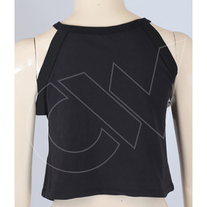 Venta al por mayor de verano de moda Yoga Tank Top de secado rápido transpirable sin mangas para las mujeres - Product Image 3