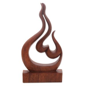 Top Quality Creative Decorative <b>Wooden</b> <b>Sculpture</b> Excellent Machine and Hand Made <b>Wooden</b> Design for Home Decor Reasonable Price - Product Image 1