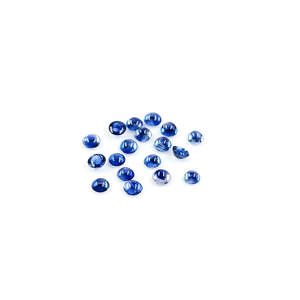 Zafiro Azul Natural Sin Tratar, Calibrado, Corte Radiante Ovalado de 3mm y 3.5mm, Material de Piedras Preciosas Azules, Incluye Ópalo y Aguamarina - Product Image 1