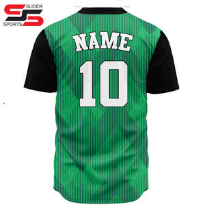 Camiseta de Béisbol Más Vendida, Personalizable, Moda Masculina, Impresión, Secado Rápido, Ropa de Béisbol, Camiseta de Béisbol al por Mayor - Product Image 6