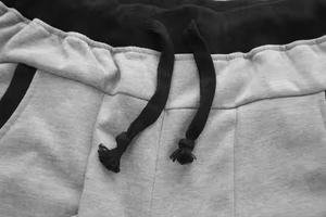 Custom Logo Men's Winter <b>Leather</b> & Cotton Flare Sweat Pants <b>Plus</b> <b>Size</b> Gym Sport Jogger <b>Trousers</b> Casual Style with Custom Logo - Product Image 3