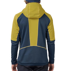 Chaqueta Cortavientos de Lona para Hombre, Estilo Único, Alta Calidad, Colores Contrastantes, Ligera, Impermeable, Cortavientos, Diseño Casual Frontal - Product Image 2