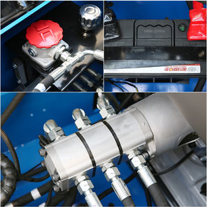 <span class=keywords><strong>2025</strong></span> Nieuwe Chinese Diesel Mini Skid Steer <span class=keywords><strong>Loader</strong></span> met Graafmachine-aanbouw, motor & pomp, volledig hydraulisch systeem, CE-gecertificeerd - Product Image 3