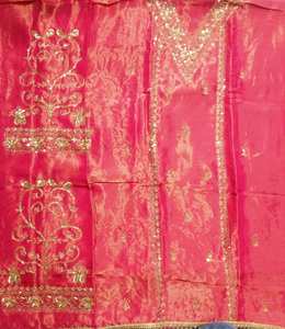 Designer moderne non cousu fantaisie brodé à la main de haute qualité Protection solaire indien mode avant Salwar Kameez tenue pour - Product Image 1