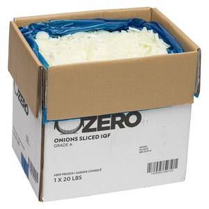 Tranche d'oignons congelés en vrac Tranche d'oignons congelés frais et propres prêts pour les cuisines de détail et industrielles - Product Image 1