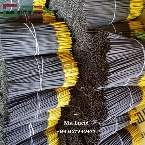 Bâtons de joss parfumés en bambou noir diffuseur d'encens et d'aromathérapie traditionnel indien en boîte Vietnam pour usage religieux - Product Image 1