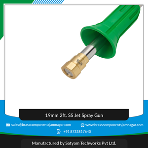 Pistolet pulvérisateur professionnel en acier inoxydable de 16 mm avec buse conique en céramique de 1,3 mm, alimenté par batterie, qualité DIY pour l'agriculture - Product Image 5