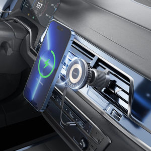 Cargador Inalámbrico para Auto Ven-Dens de 15W con Soporte Magnético para Rejilla de Ventilación y Cable USB-C para la Mayoría de los Teléfonos - Product Image 3