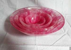 Offre Spéciale extra premium qualité meilleur produit résine bol à soupe artisanat Antique décoré fruits bol mariage décoration bols - Product Image 6