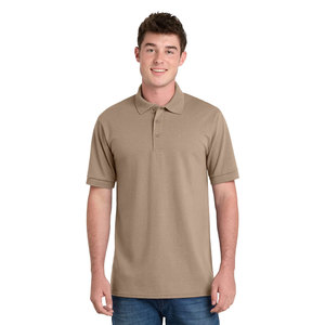Grey Factory Price Men's Polo <b>Shirt</b> 200GSM Plain Blank with Custom Logo Printing Casual Wear Golf <b>Shirt</b> - Product Image 3