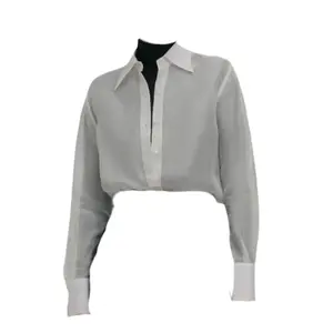 Blusa Isla para mulheres, blusa elegante de alta qualidade, novidade da moda feminina, camisas elegantes para mulheres, serviço ODM