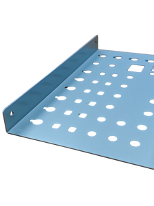 Support estampé en tôle personnalisé pour le montage d'armoire de commande et le boîtier de panneau avec découpes, pliage et revêtement en poudre - Product Image 4